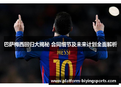 巴萨梅西回归大揭秘 合同细节及未来计划全面解析