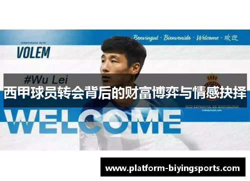 西甲球员转会背后的财富博弈与情感抉择 西甲球员转会背后的财富博弈与情感抉择