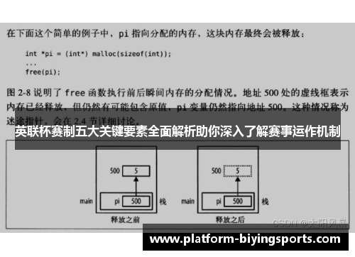 英联杯赛制五大关键要素全面解析助你深入了解赛事运作机制